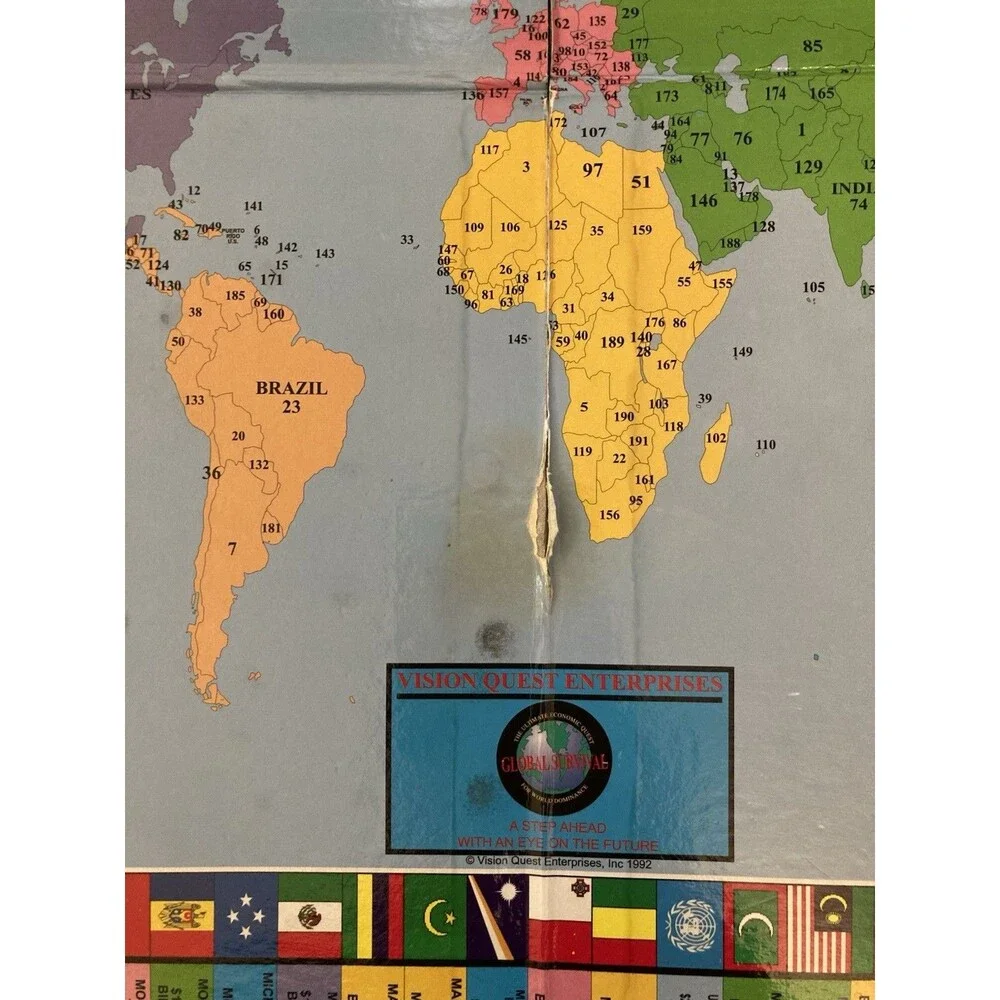 Global Survival Board Game | 2-8 Players | Ages 14+
